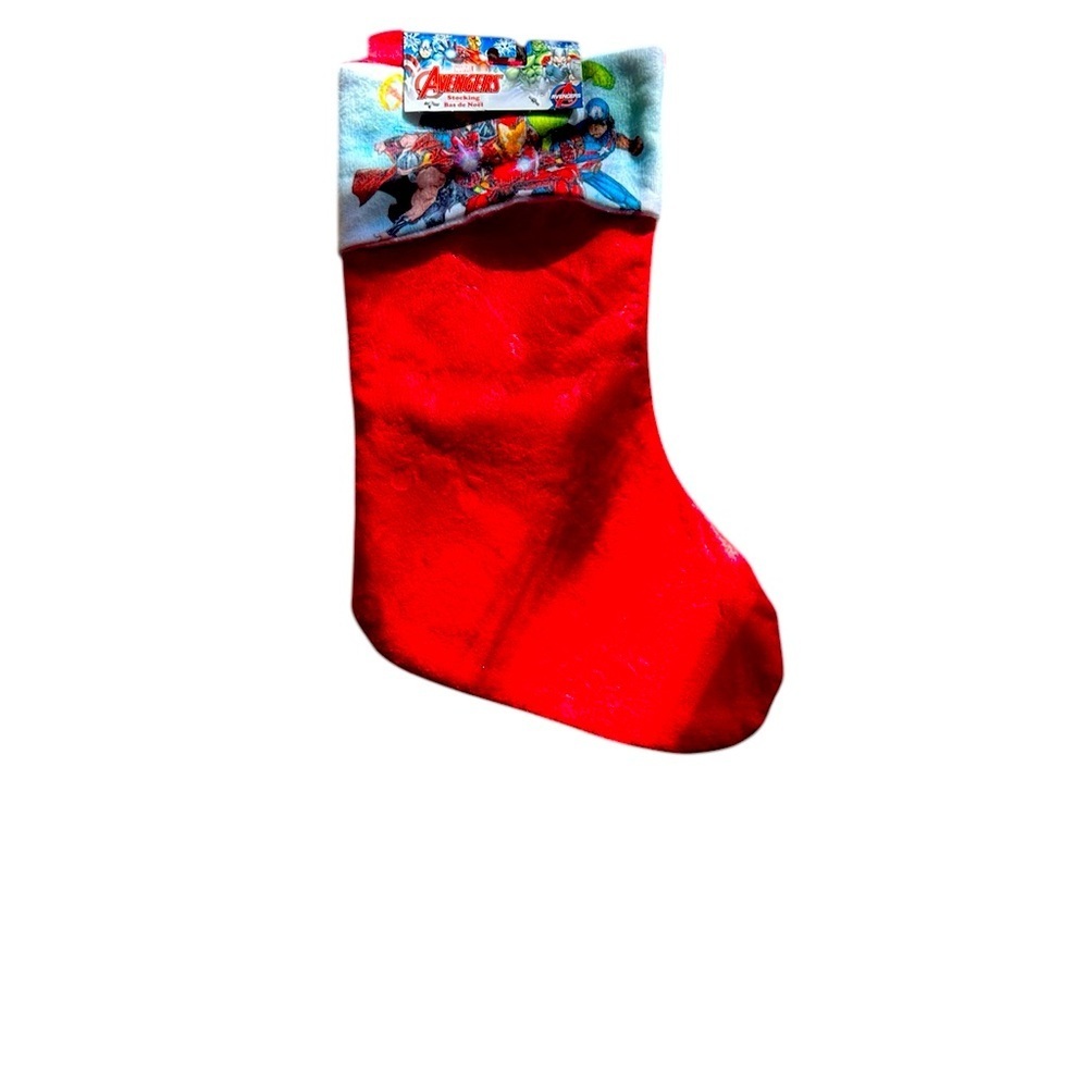 Marvel Avengers Red Holiday Stocking